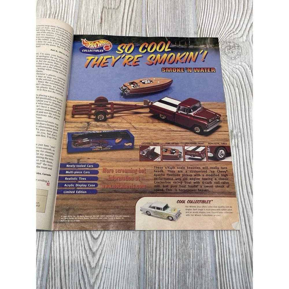 Scale Auto Enthusiast Magazine June 1999 Model Car Concept Ferrari NASCAR